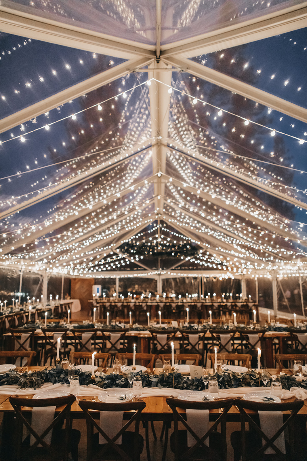 string lights wedding